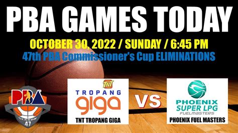 pba score today 2022